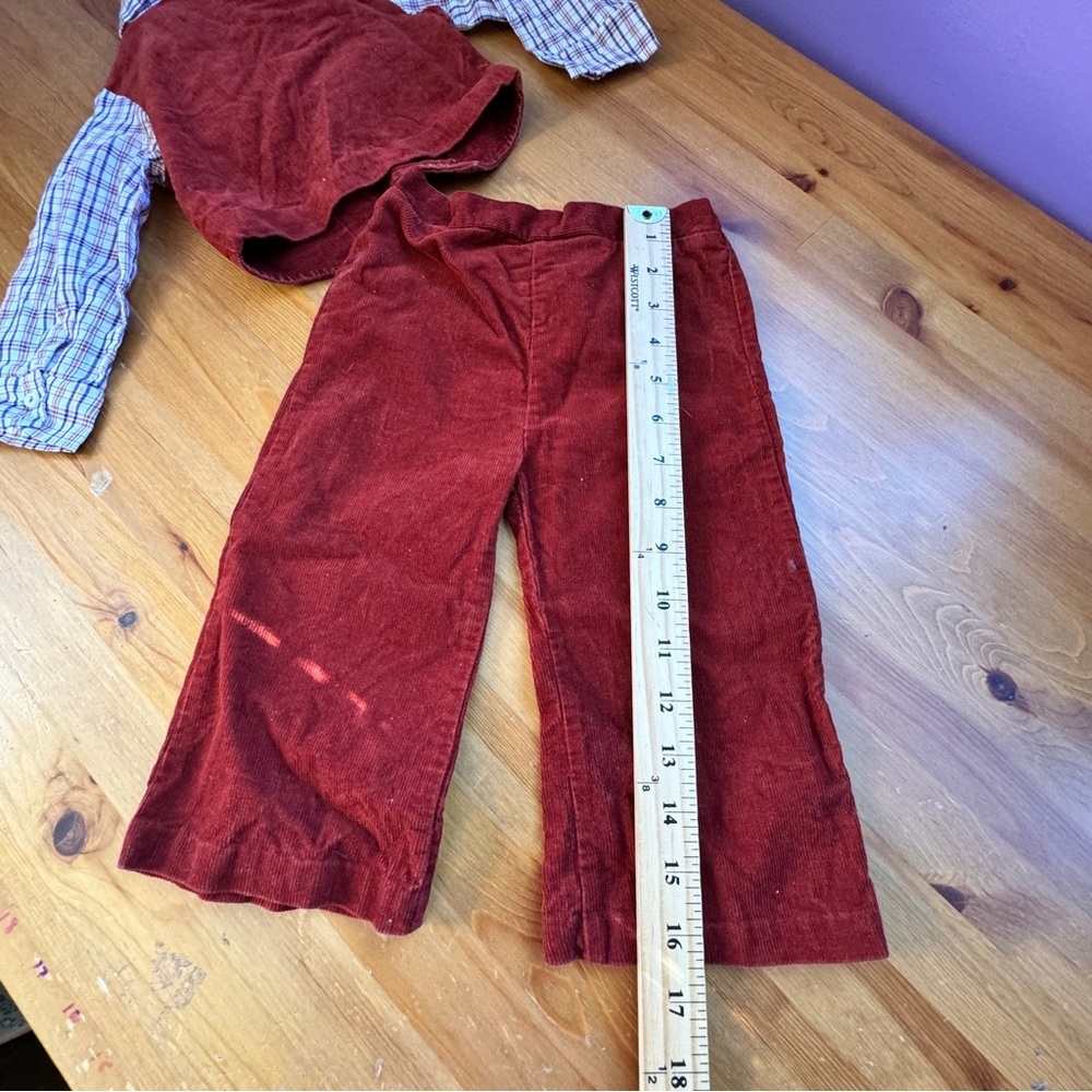 Vintage baby  boy corduroy outfit size 18 months - Picture 6 of 7